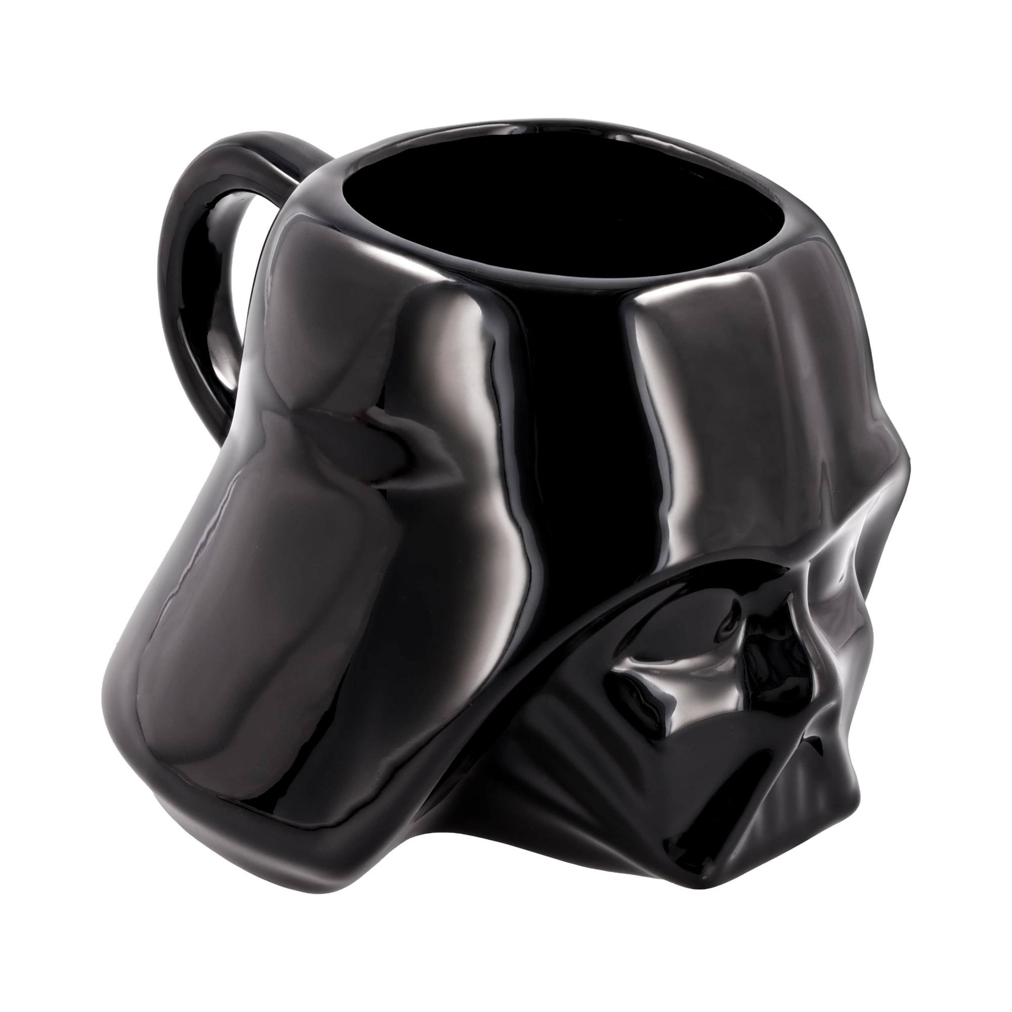 Alt View 1. Silver Buffalo - Star Wars Darth Vader 3D Sculpted Ceramic Mug | Holds 20 Ounces - Black.