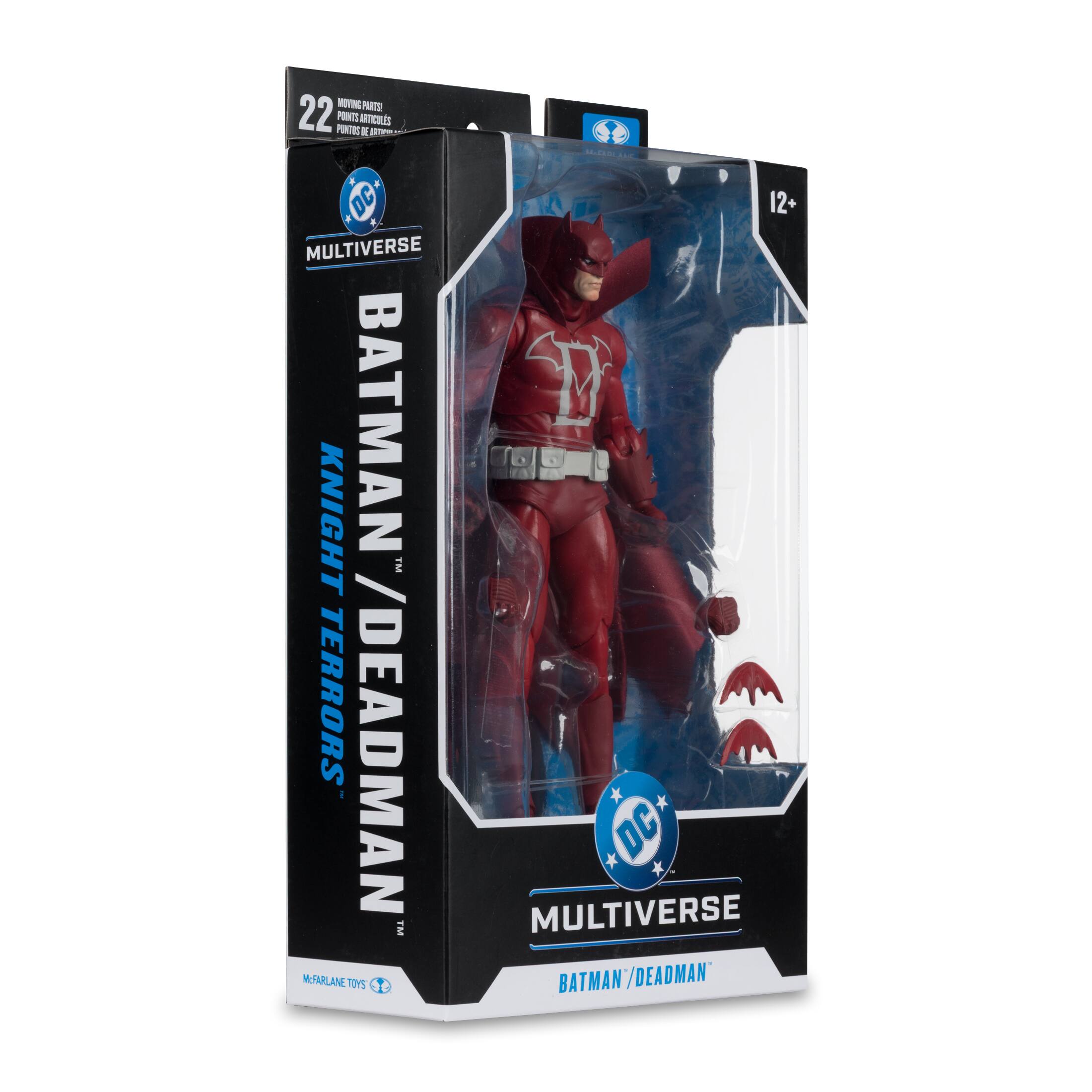 MOVING PETS  
22 POINTS DE MOBILITÉ  
PUNTOS DE MOVILIDAD  
PUNTOS DE MOBILITAT  
PUNTOS DE MOBILIDAD  

DC MULTIVERSE  
BATMAN / DEADMAN  
KNIGHT TERRORS  

12+  

DC MULTIVERSE  
BATMAN / DEADMAN  

McFARLANE TOYS