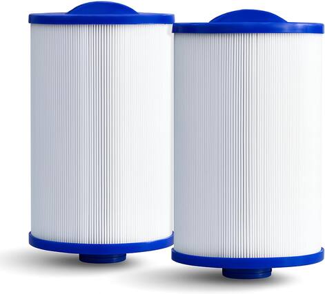 Front. HQRP - HQRP 2x Hot Tub Spa Filters Replace Pleatco PWW50P3, Filbur FC-0359, Unicel 6CH-940, Fit 817-0050, 25252, 03FIL1400.