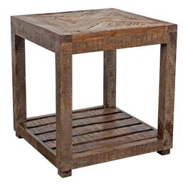 Porter Designs - Gunnison Solid Wood End Table - Brown