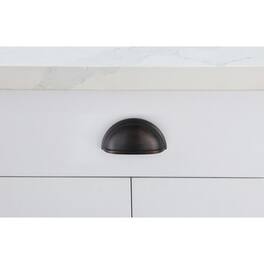 Elegant Decor - Atticus 3" Center to Center Cup Bar Pull Multipack (set of 10) - Oil-Rubbed Bronze
