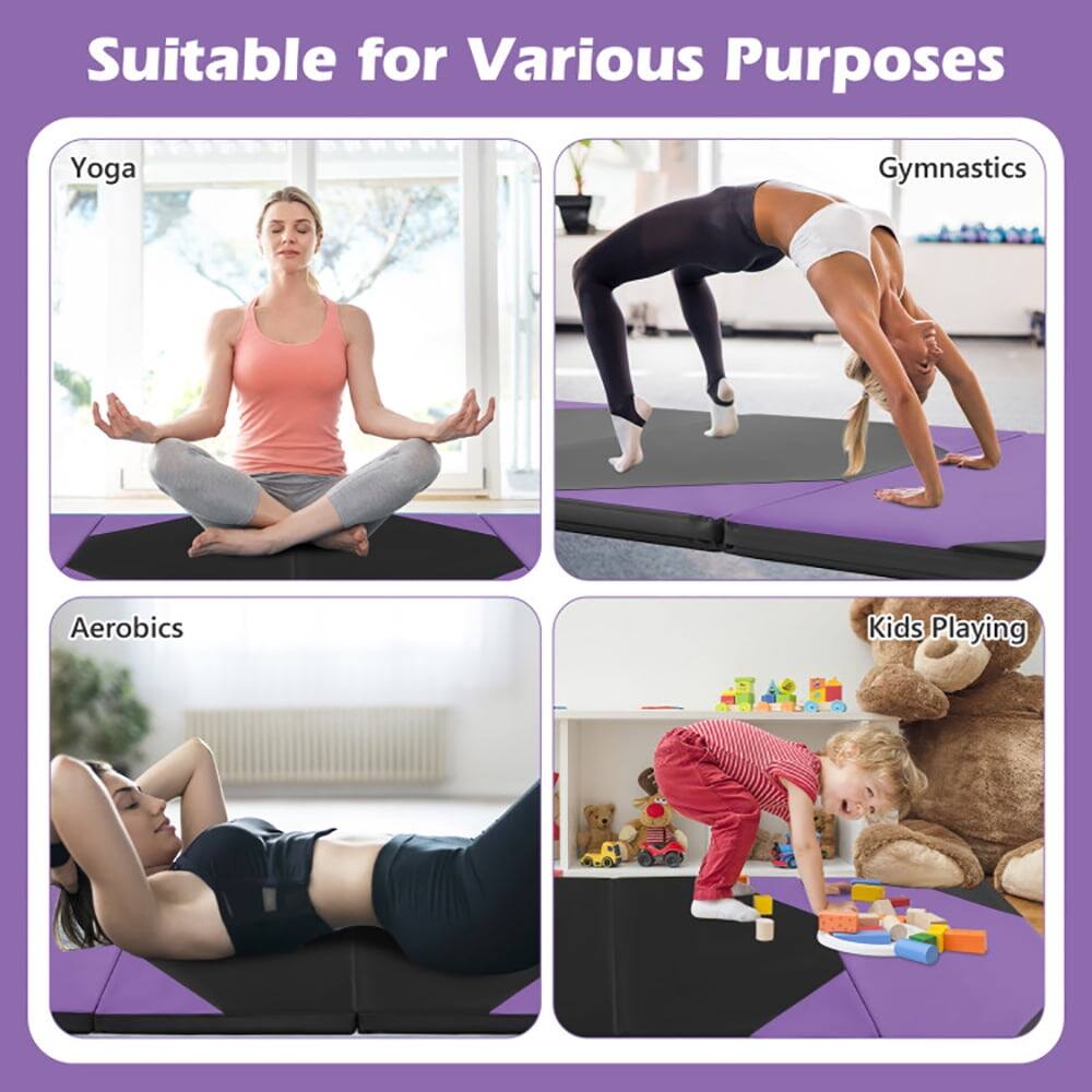 Suitable for Various Purposes  
Yoga  
Gymnastics  
Aerobics  
Kids Playing