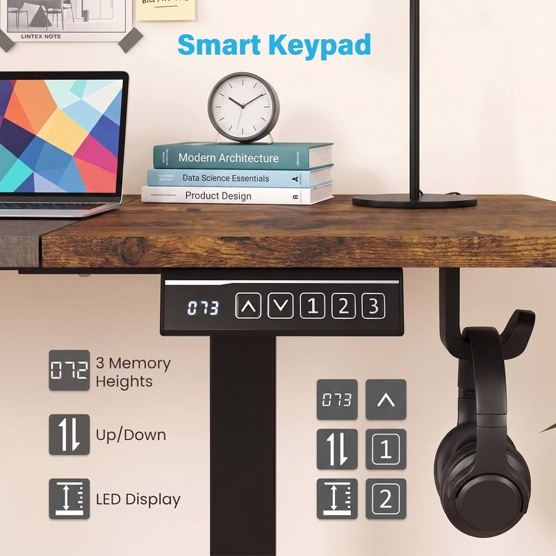 BILEE STOTIO LINTEX NOTE Smart Keypad Modern Architecture Data Science Essentials Product Design A 073 V 1 2 3 3 Memory 072 Heights 1L Up/Down I LED Display 073 1L I 1 2