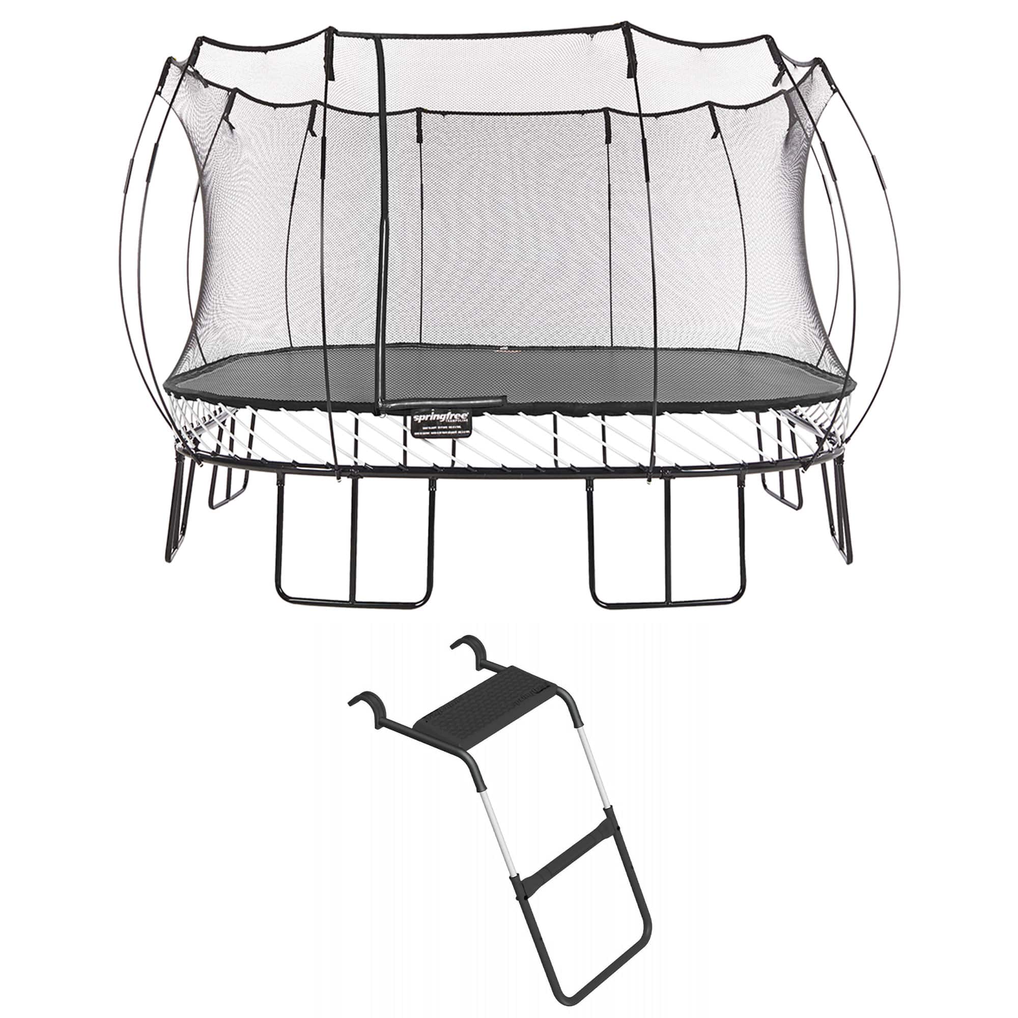 Springfree Trampoline - Kids Square 13 Ft Trampoline & FlexrStep V2 Safety Ladder price history on PriceWatchPro