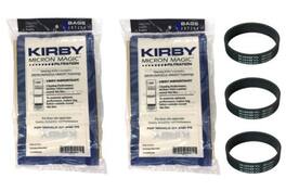 Kirby - Bundle – 6 Micron Magic Vacuum Bags (Part #197294) + 3 Genuine Belts (Part #301291)