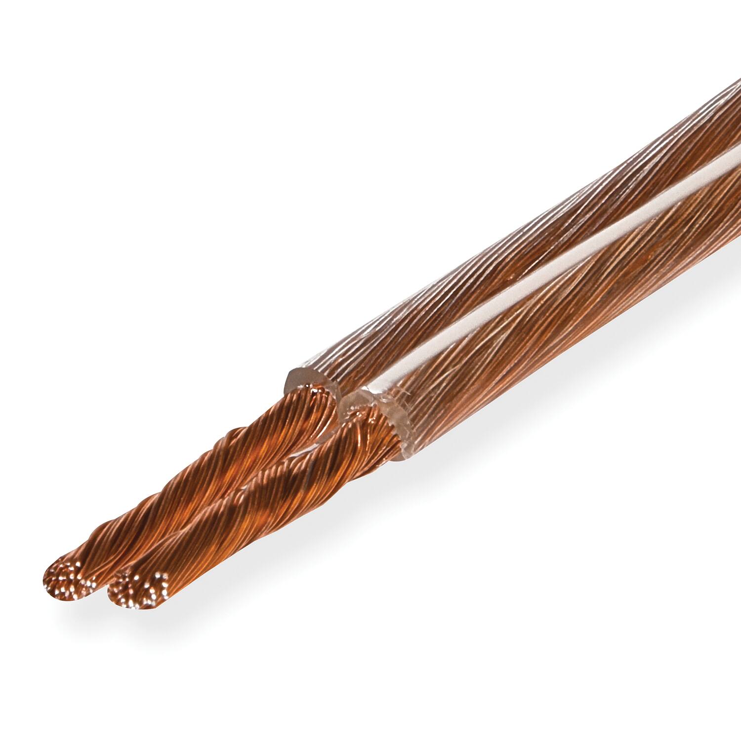 Alt View 2. RCA - Rca Ah14100sr1 14-gauge Speaker Wire (100 Ft.) - Clear.