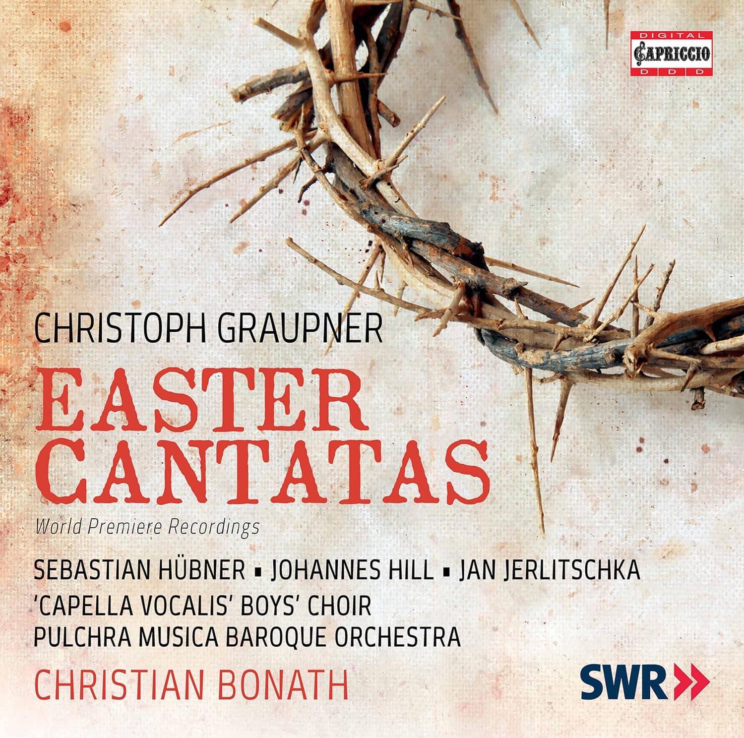 Graupner / Capella Vocalis Boys Choir / Bonath - Christoph Graupner: Easter Cantatas   - COMPACT DISCS [CD] price history on PriceWatchPro