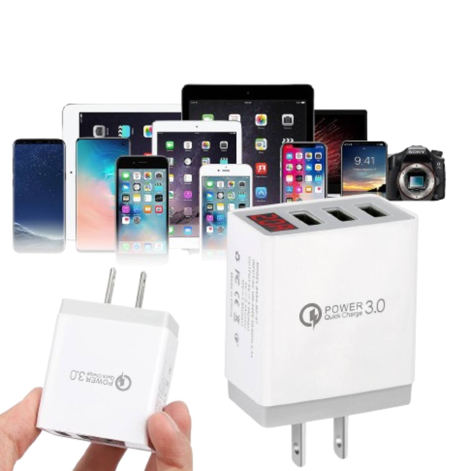 33 2 9:41 SONY 13 FER POWER Charge 3.0 Quick 3.0 MaND GPD POWER