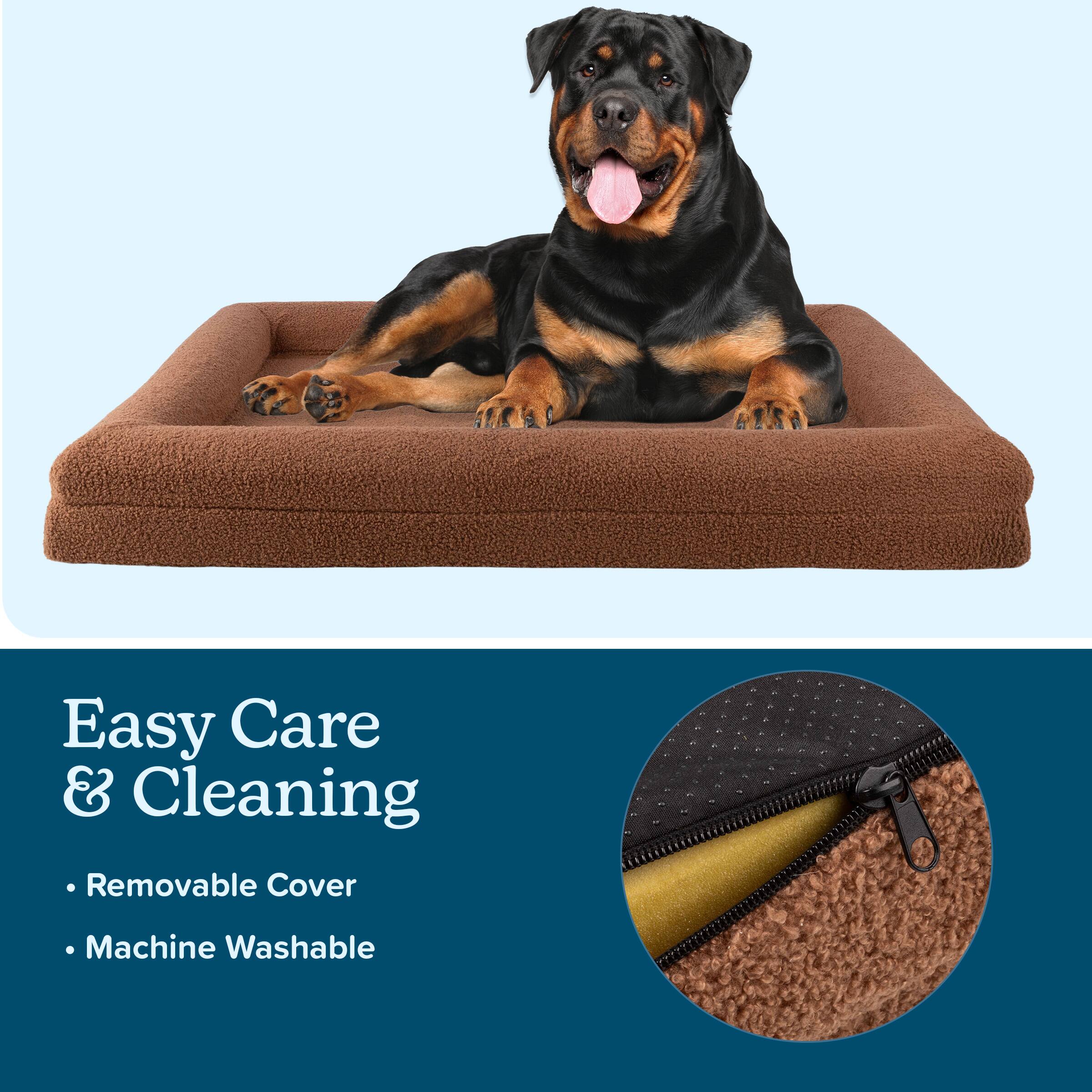 Easy Care & Cleaning

- Removable Cover
- Machine Washable