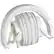 Angle. Audio-Technica - Audio-Technica ATH-M50xWH Professional Monitor Headphones, White - White.