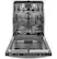 Alt View 13. GE Profile - Hidden Control Built-In Dishwasher with Stainless Steel Tub, Fingerprint Resistance, 3rd Rack, 45 dBA - Stainless Steel.
