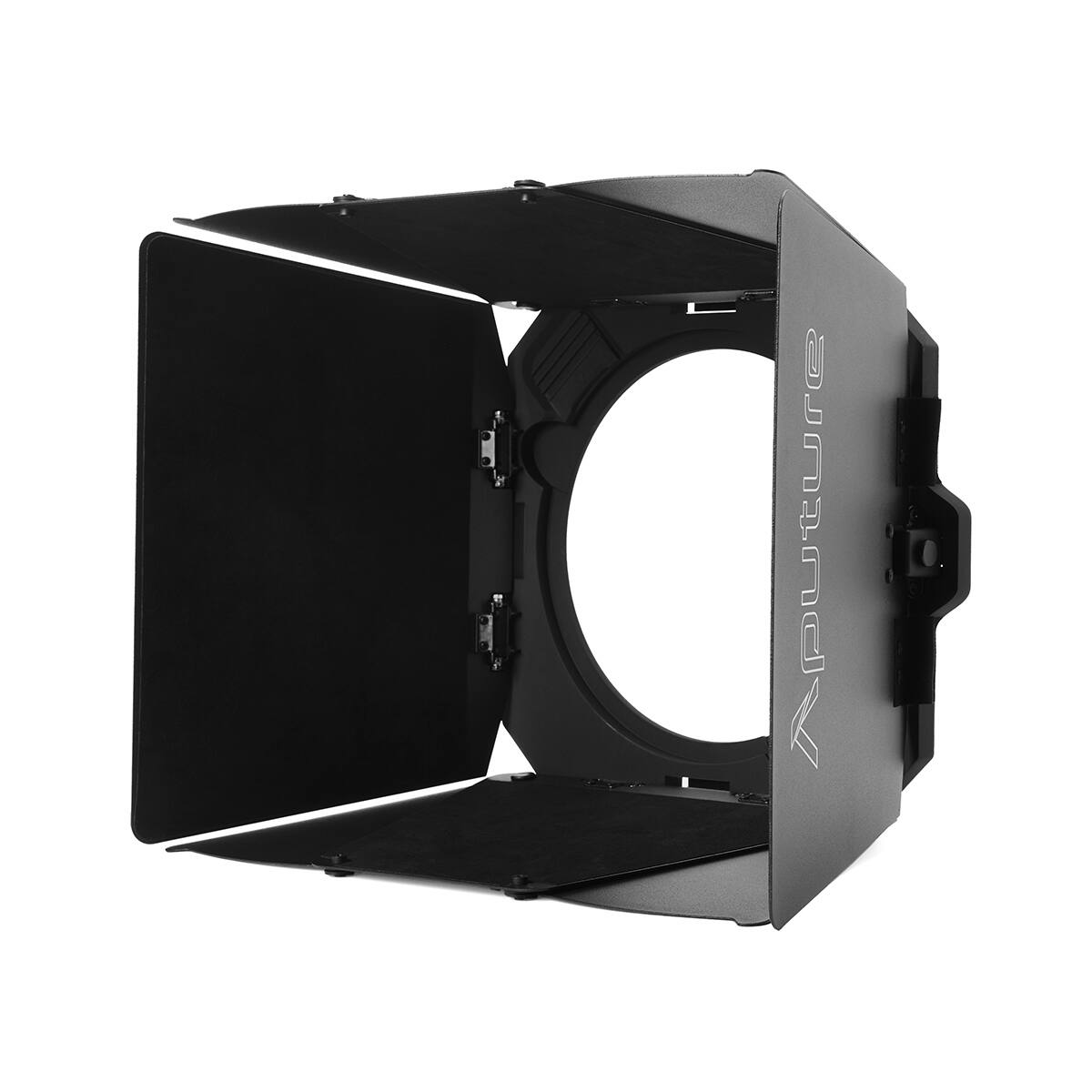 Alt View 3. Aputure - Aputure CF7 Fresnel and Barn Doors Kit for STORM 400x LED Light.