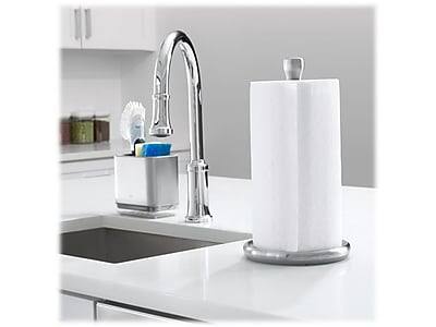 Alt View 3. OXO - OXO Good Grips Manual Kitchen Paper Towel Holder, Gray/Silver (13245000) - Gray/Silver.