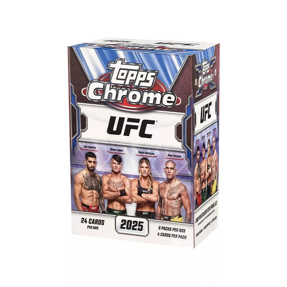 Topps - 2025 Chrome UFC Trading Card Value Blaster Box