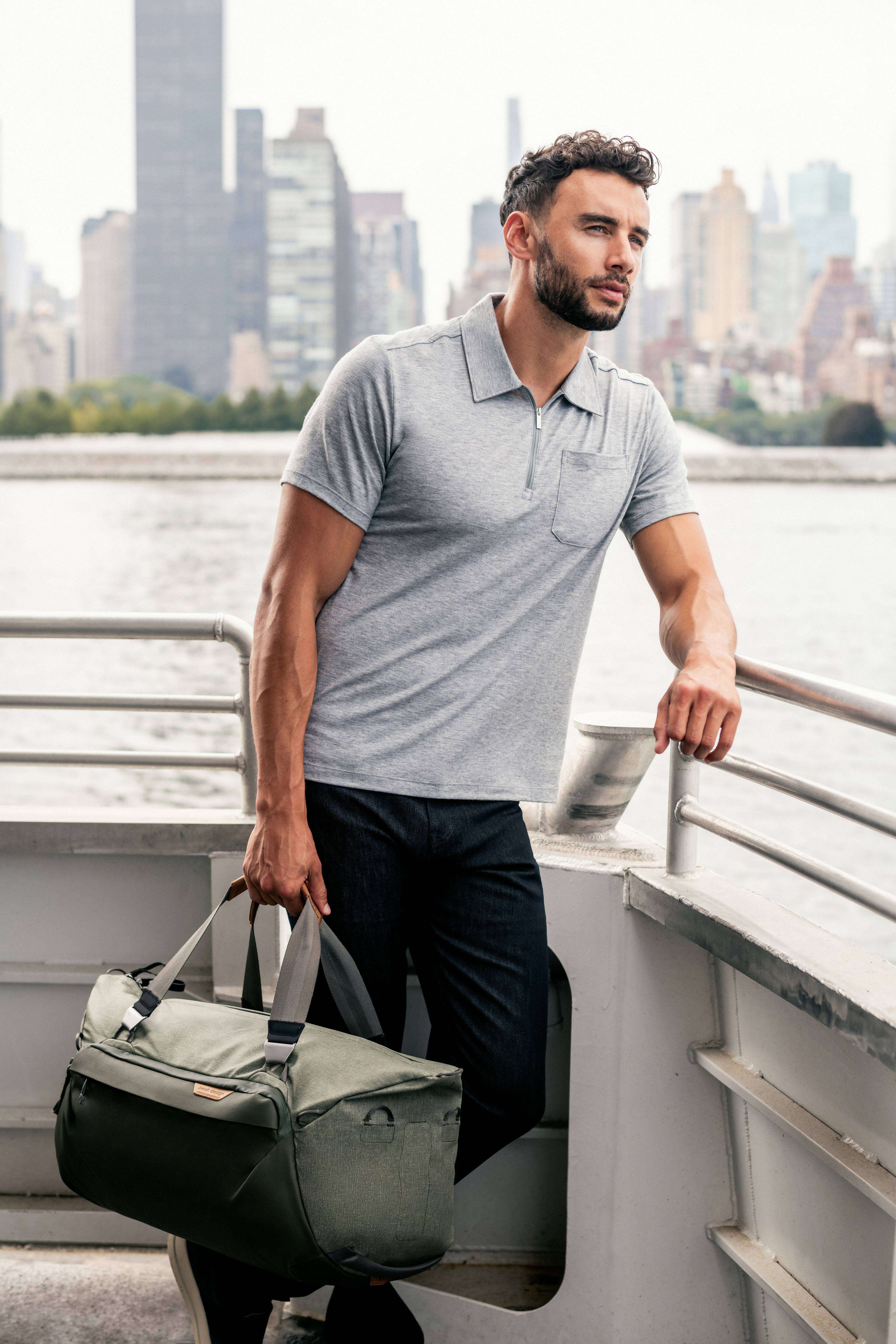 Alt View 18. Peak Design - Travel Duffel 35L - Sage.
