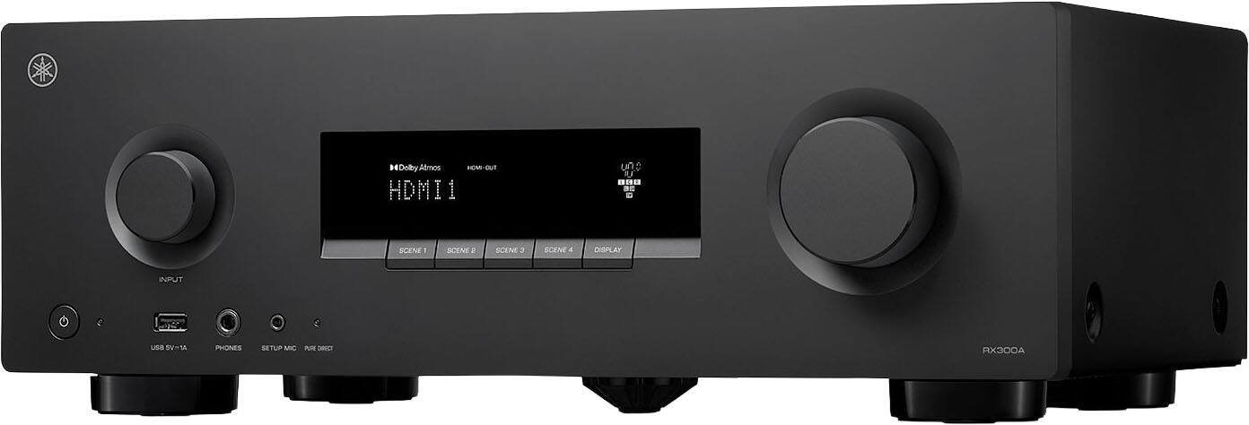 4DolbyAtmos Admos HGMDUT HDMI1 1 und 0 IU 80E . Y SCENE - SCENE 2 SCENE 3 SCENE 4 DISPLAY INPUT uSa SV-1A PHONES SETUP MIC PUNE ORICT ADOEXA