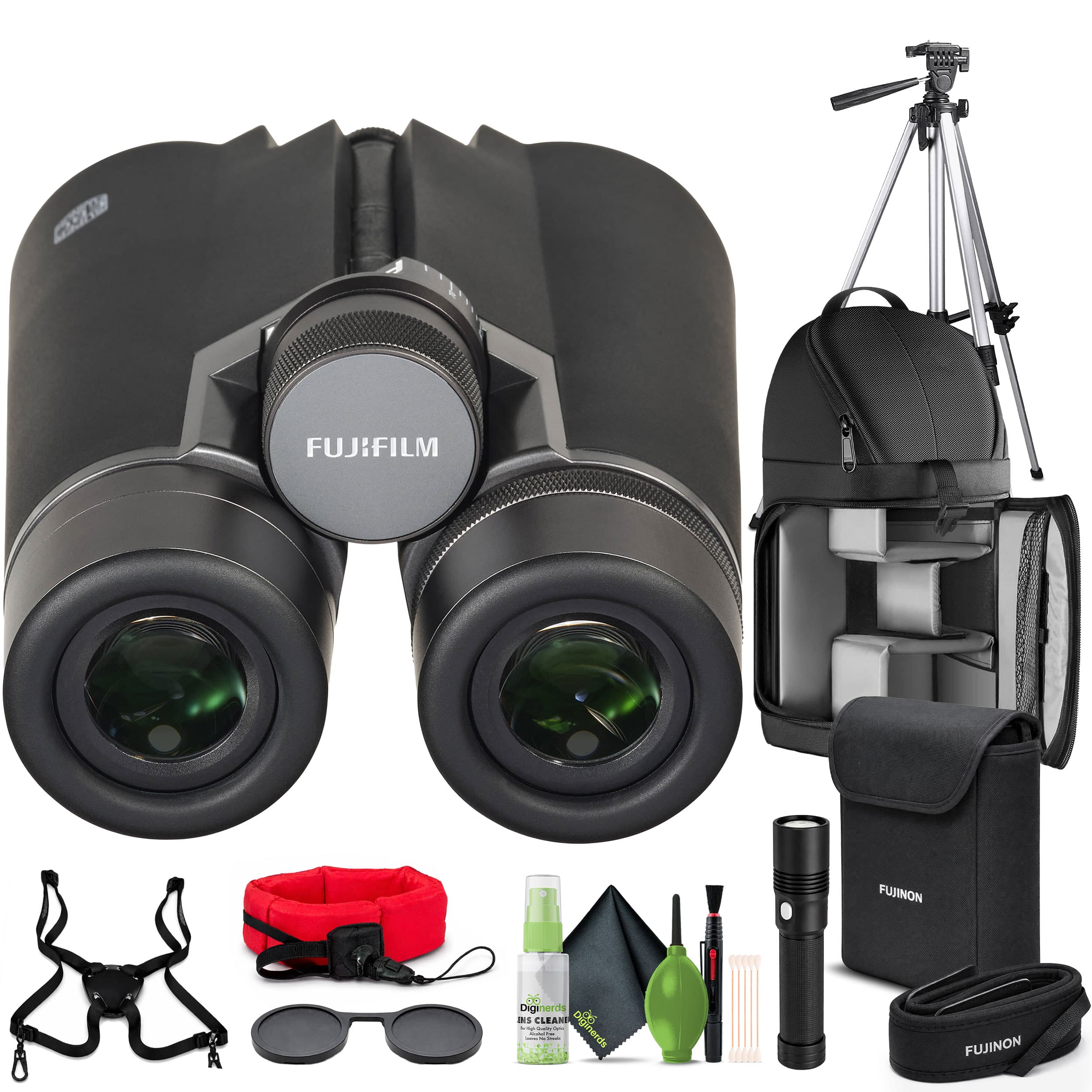 Fujifilm - Fujinon Hyper Clarity 10x42 ED Glass Wide Angle Binoculars