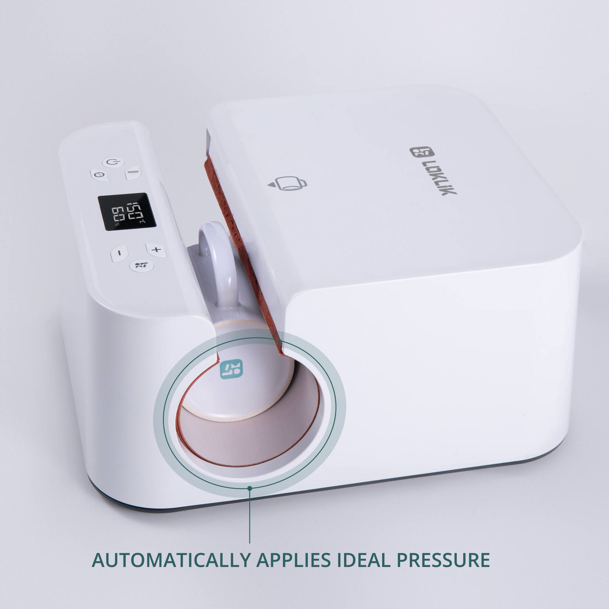 - LOKLIK
- AUTOMATICALLY APPLIES IDEAL PRESSURE