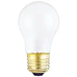 Westinghouse - 15 W A15 Appliance Incandescent Bulb E26 (Medium) White 2 pk
