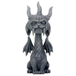 Pacific Trading - Gargoyle Gor Gor Figurine Gothic Home Decoration 5.5 inch - Gray