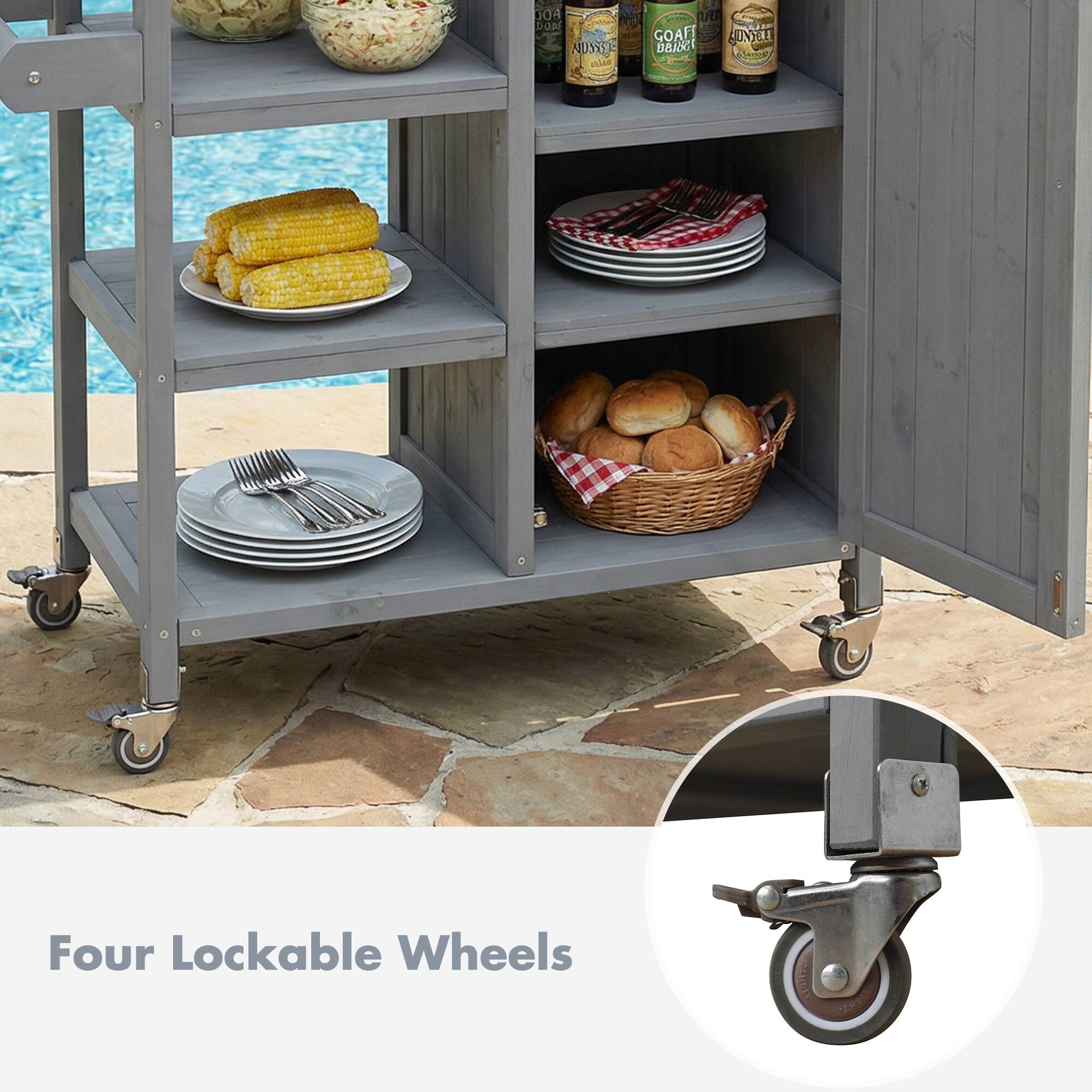 Four Lockable Wheels