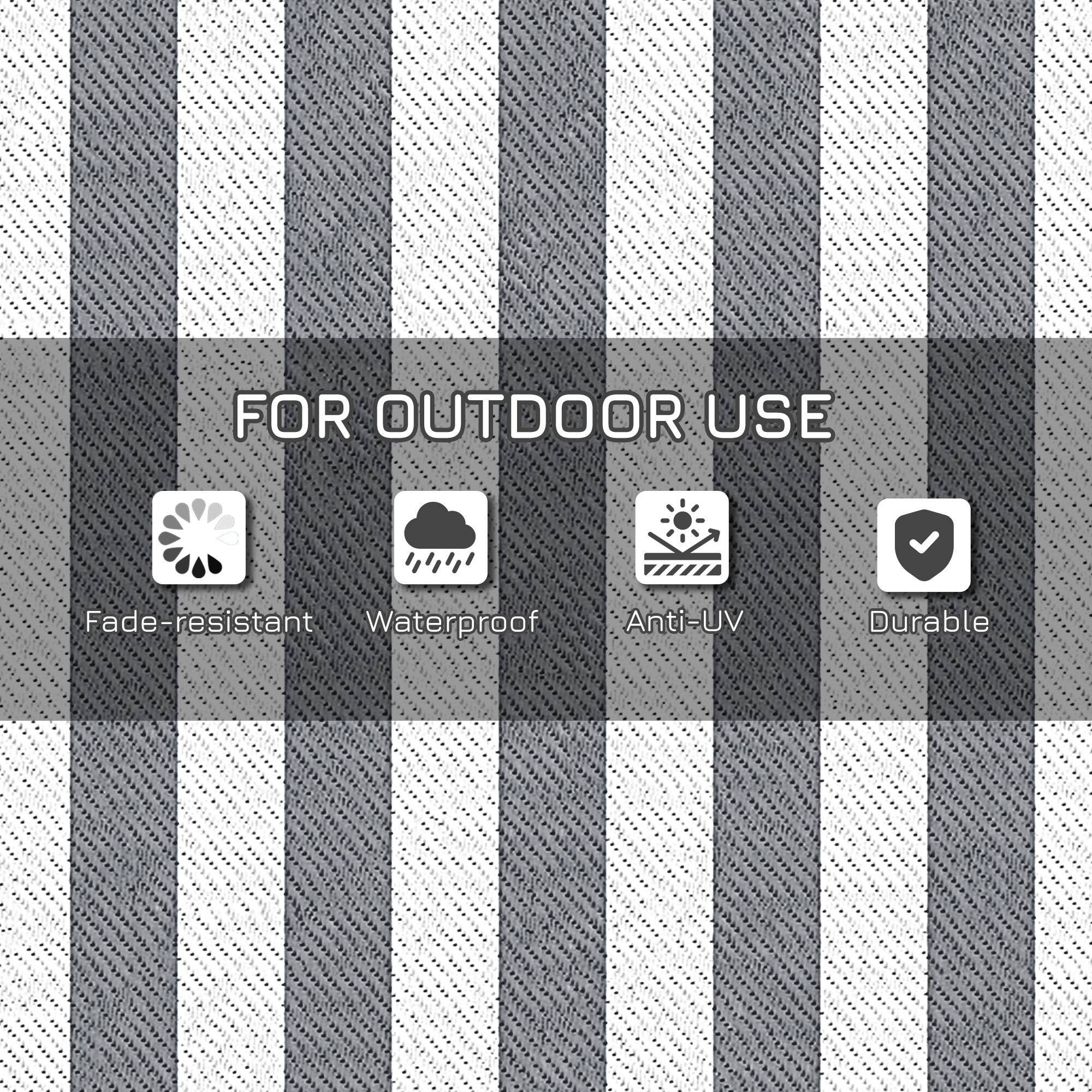 FOR OUTDOOR USE
Fade-resistant
Waterproof
Anti-UV
Durable