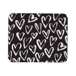 OTM Essentials - Mouse Pad, White Hearts - Mulit