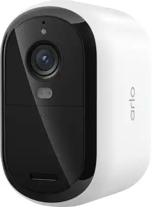 Front. Arlo - Essential XL Outdoor Security Camera 2K (3rd Gen, 2025 Release) - Wireless, 4x Longer Battery Life, 1-Cam - White.