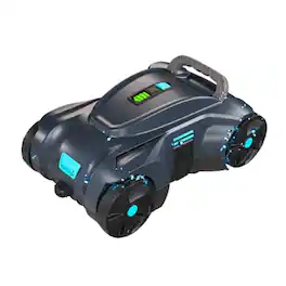 Stock Preferred - Cordless Robotic Pool Cleaner with 100-Minute Runtime and Fast Charge - Dark Gray
