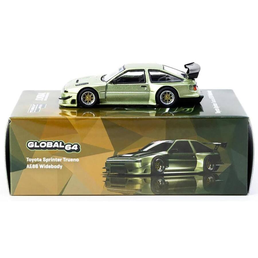 Tarmac Works Toyota Sprinter Trueno AE86 Widebody RHD (Right Hand Drive ...