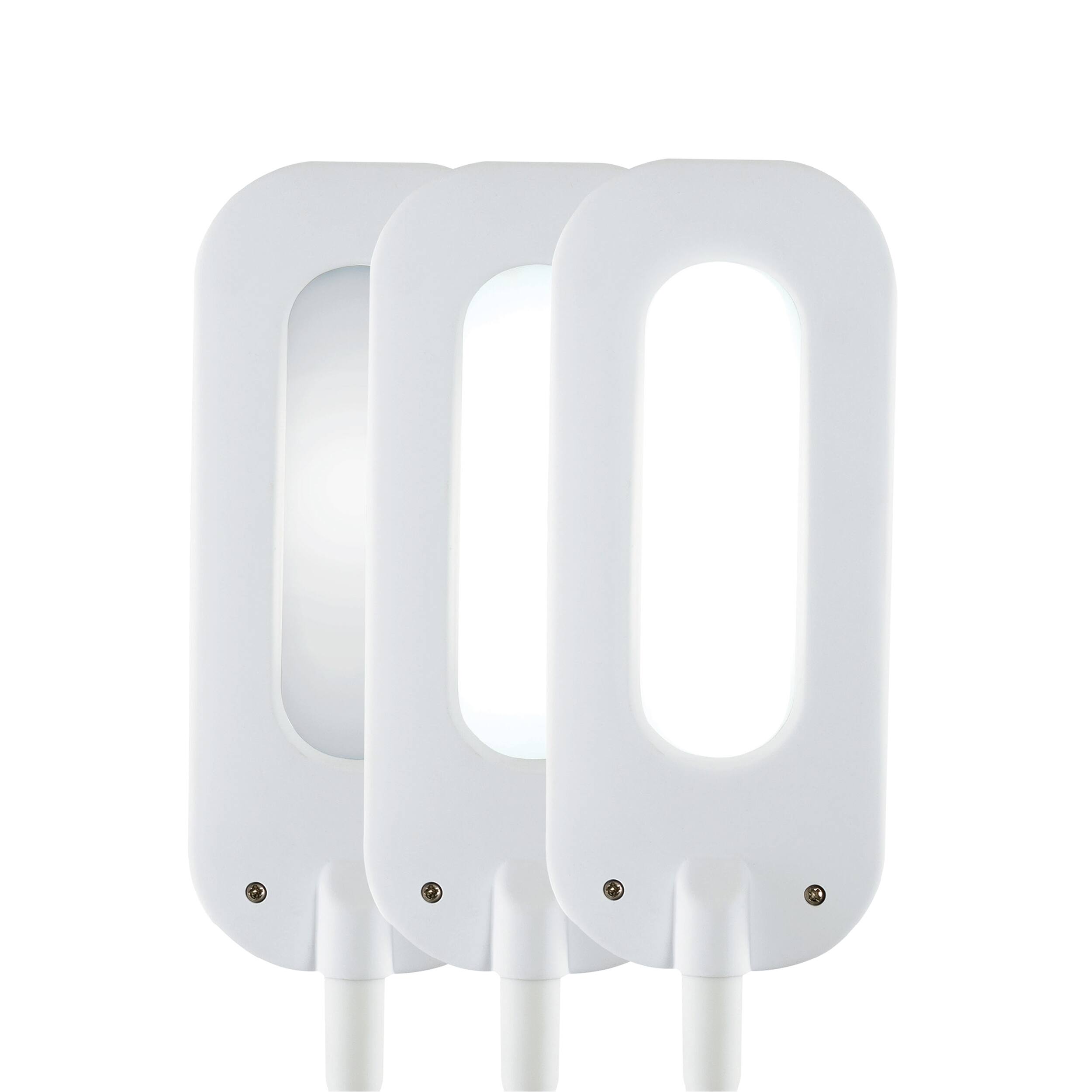 Alt View 2. OttLite - Flexible Soft Touch LED Desk Lamp - White.