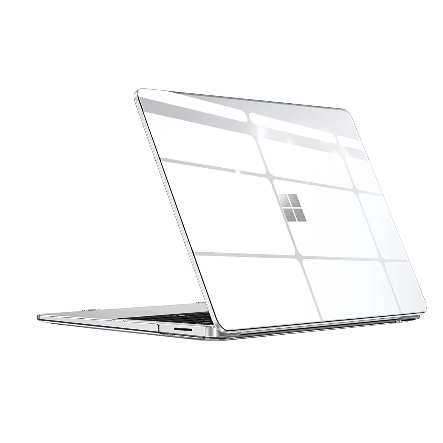 Stock Preferred - Protective Slim Hard Shell Case for Microsoft Surface Laptop 7 - Crystal Clear