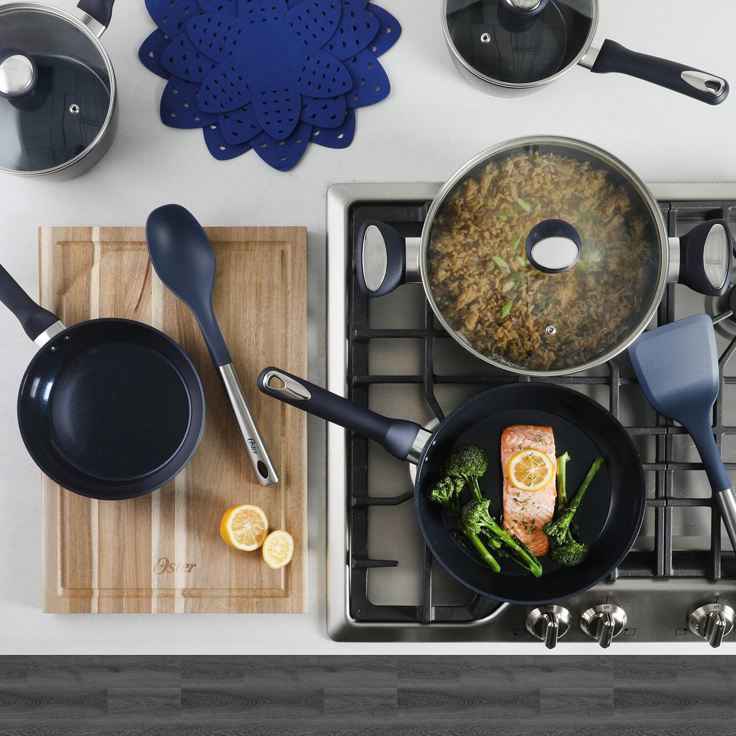 The text on the image reads:

"Oster"