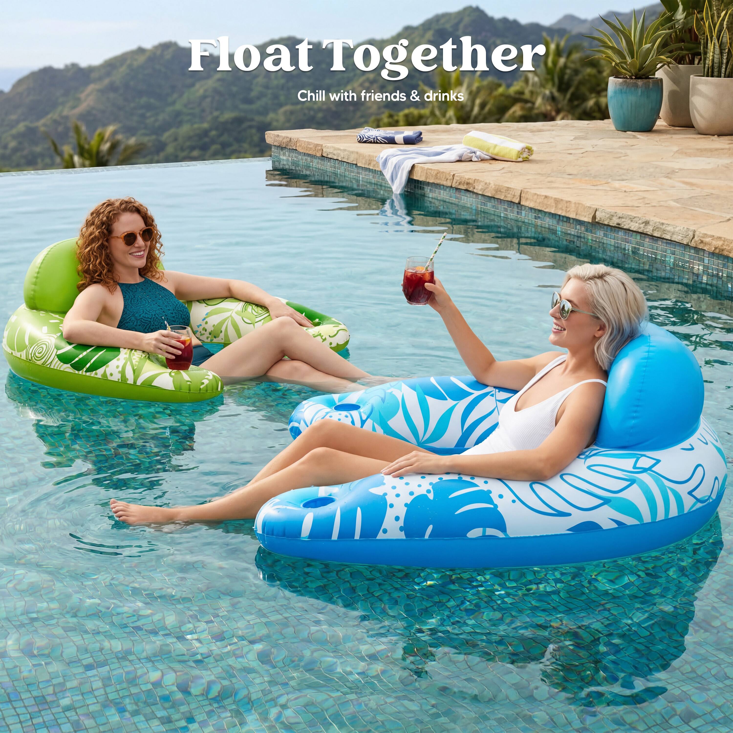 Float Together  
Chill with friends & drinks
