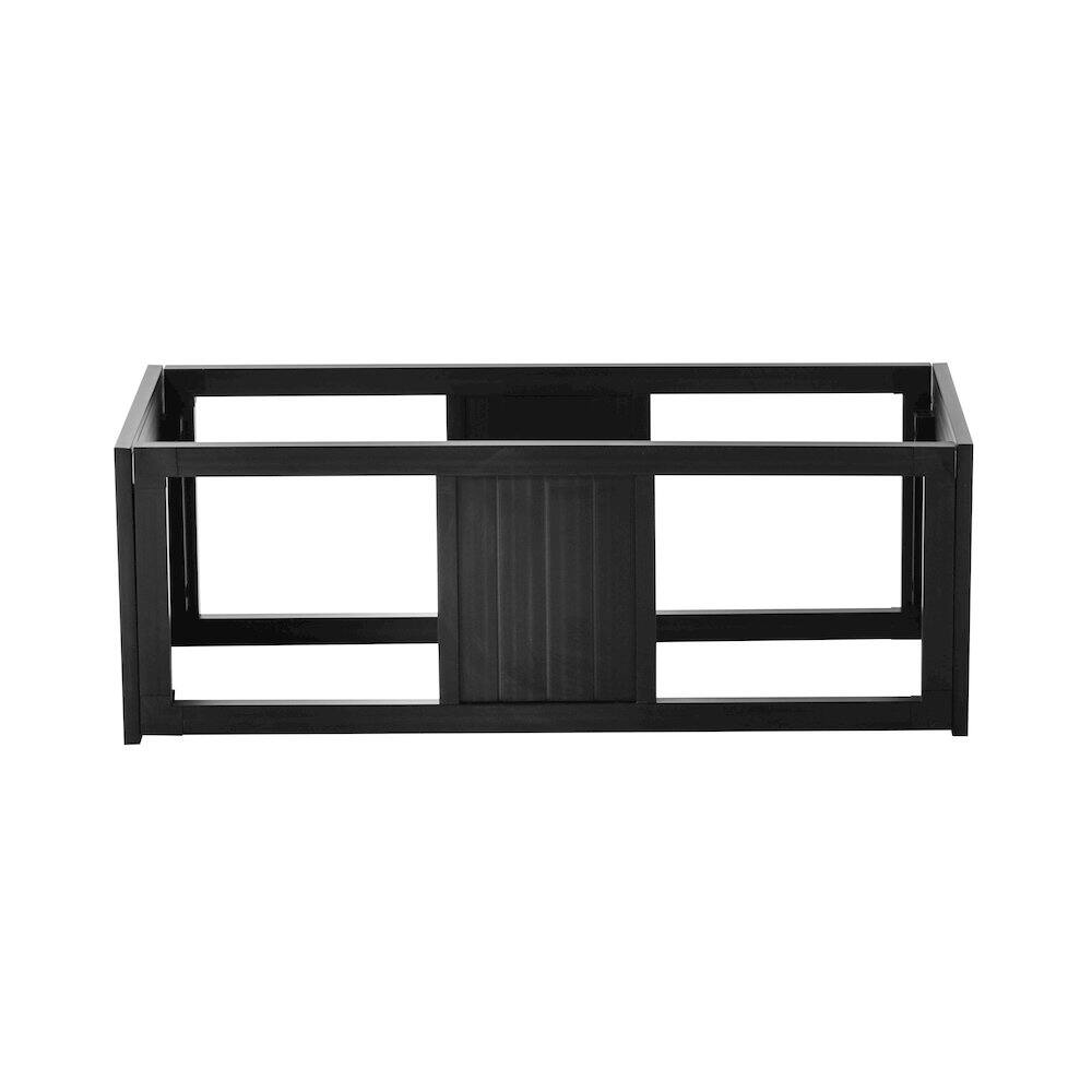 Alt View 1. New Age Pet - ECOFLEX Mojave Stacker, Medium - Black - Black.