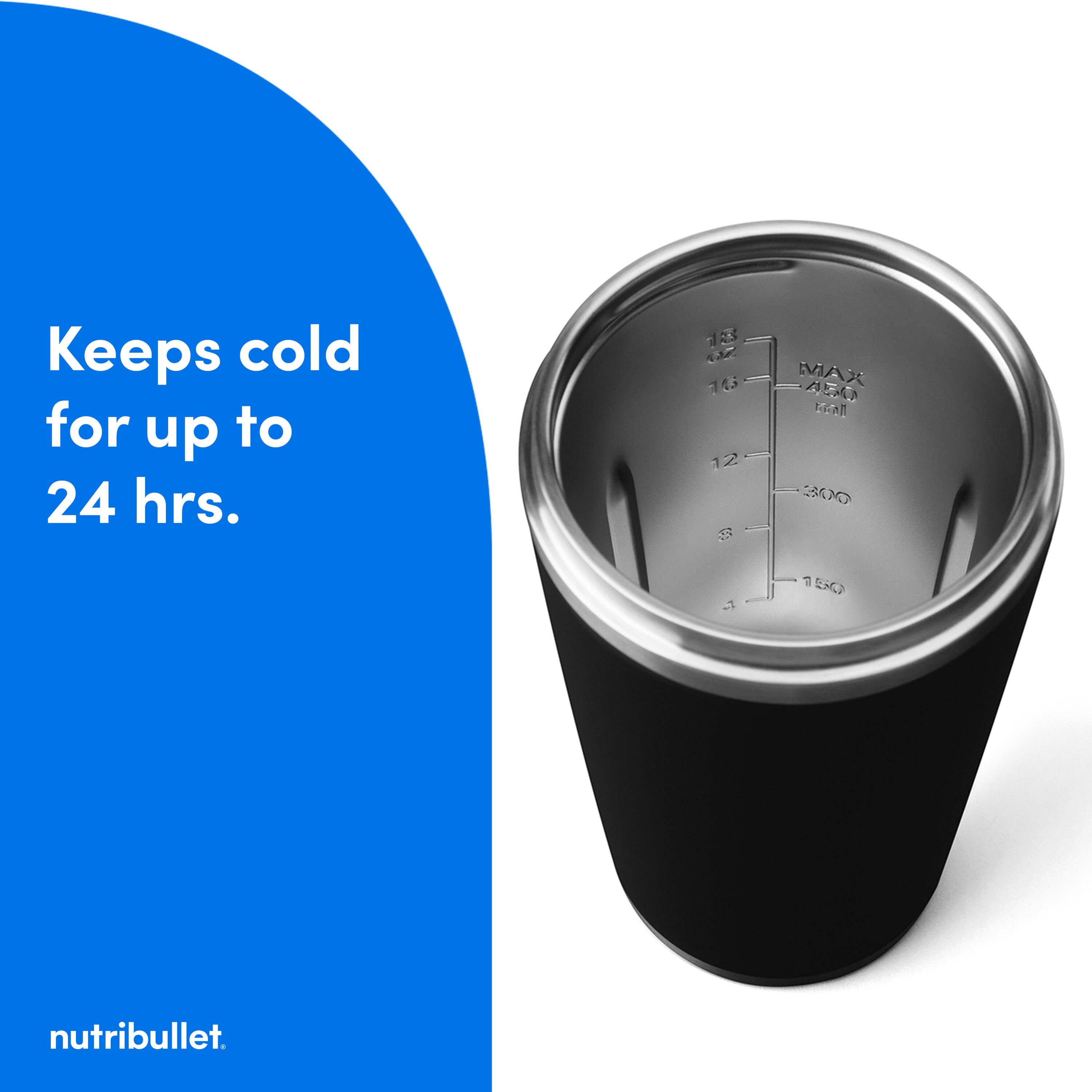 Keeps cold for up to 24 hours.