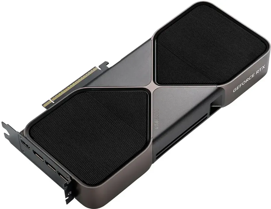 The text on the image reads "RTX GEFORCE OC 5090 RTX."