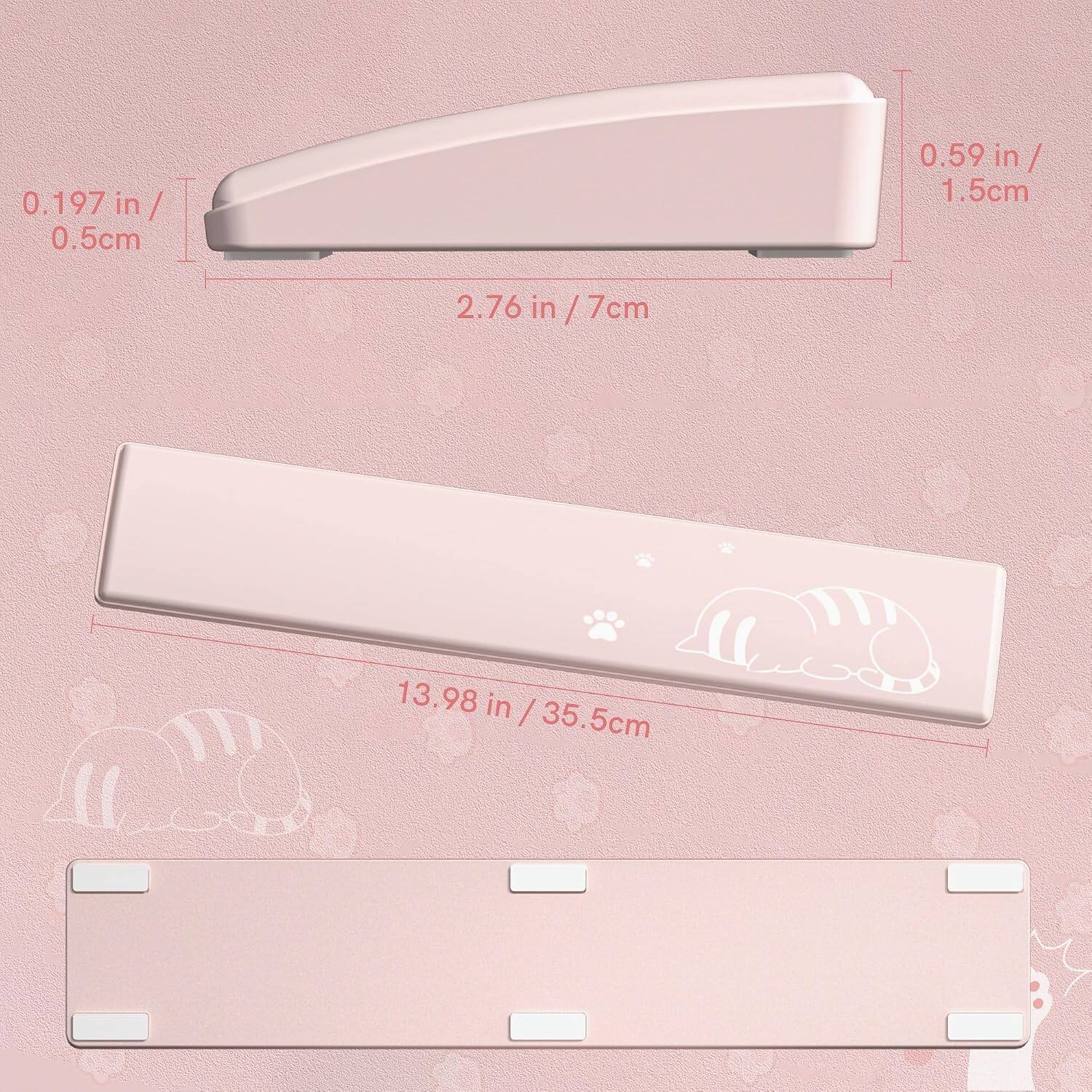 0.197 in / 0.5cm  
0.59 in / 1.5cm  
2.76 in / 7cm  
13.98 in / 35.5cm