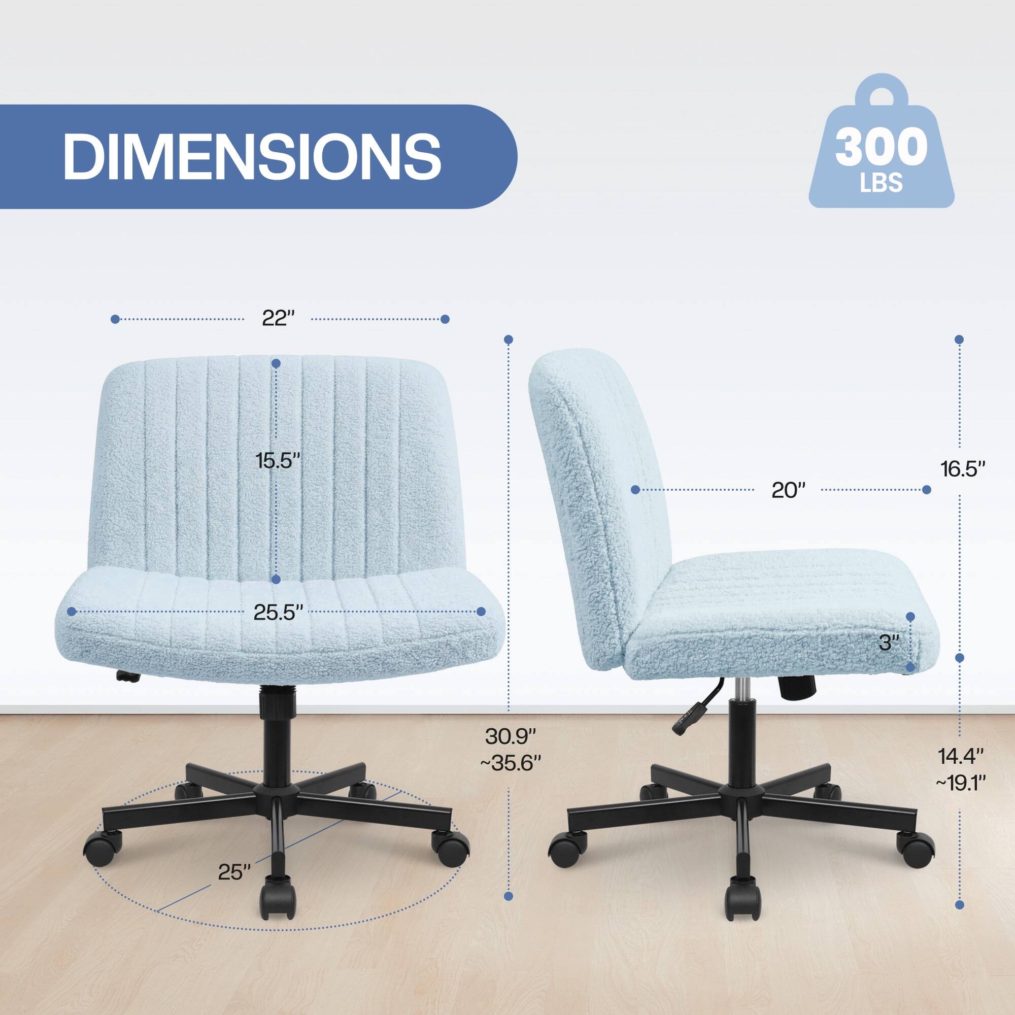 DIMENSIONS  
300 LBS  
22" x 15.5" x 20" x 16.5" x 25.5" x 3" x 30.9" x ~35.6" x 14.4" x ~19.1" x 25"