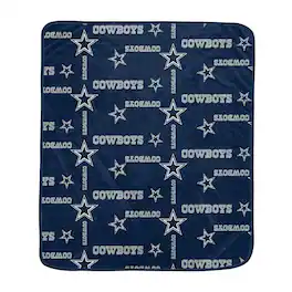 Pegasus - Dallas Cowboys 60" x 70" Homefield Flipped Wordmark Ultra Soft Blanket - Multicolor