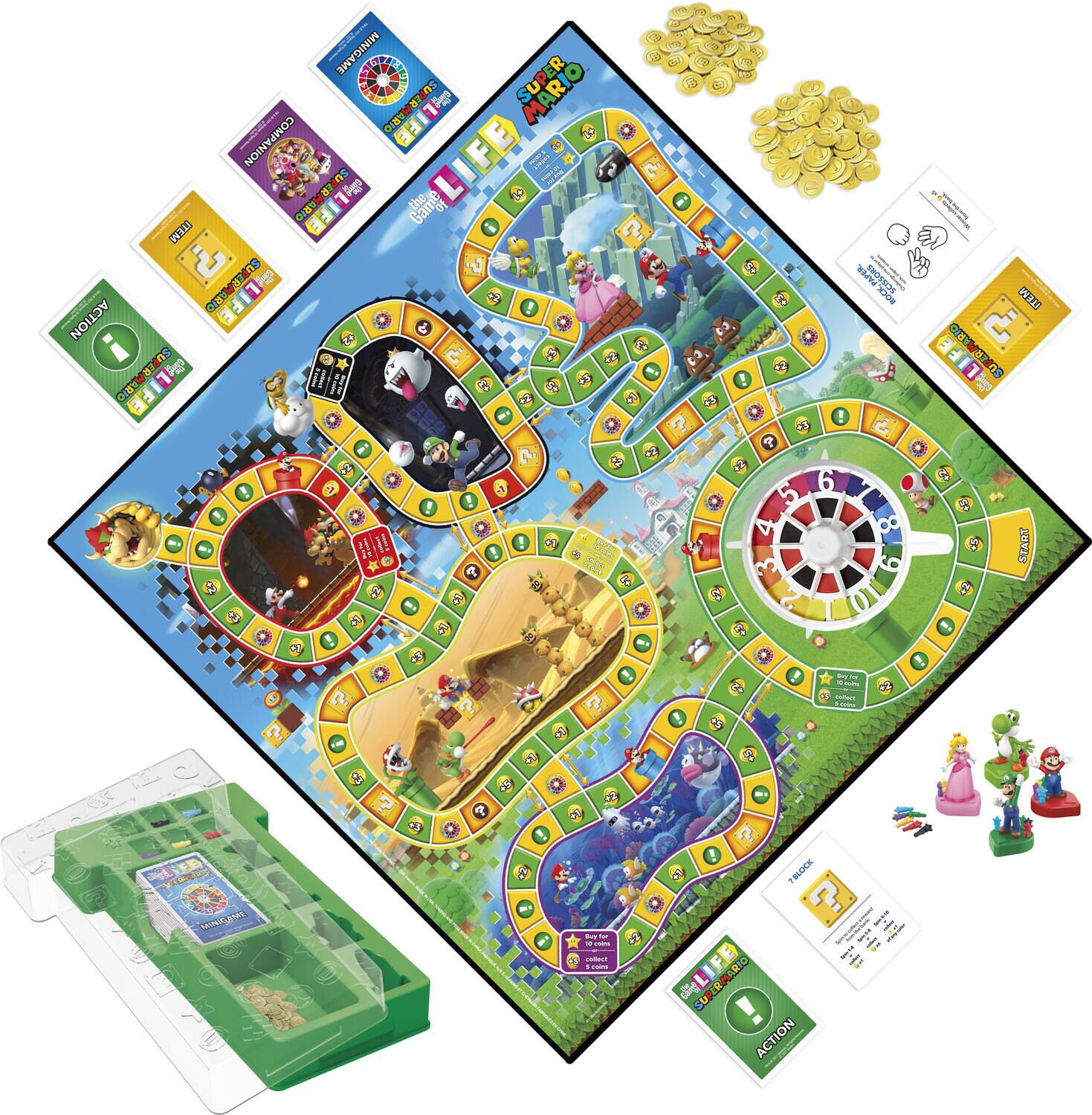 Sure, here is the corrected and grouped text from the image:

---

**MINIGAME SUPER Pera SUPER OUS LIFE 17 COMPANION LIFE - TOBNI LIFE the Gan B ITEM ? ACTION OSTMKnS PAPER SORS BOCES Fa OCEMGS 8 mS 6 ! T E - LEVIS -ne - - MAEARL C .a - - - FALOCK ? I i 1 SUPRMRO ACTION**

---

**Game Board:**

- **Super Mario Party**
- **The Game of Life**
- **MINIGAME**
- **SUPER**
- **Pera**
- **SUPER**
- **OUS**
- **LIFE**
- **17**
- **COMPANION**
- **LIFE**
- **TOBNI**
- **LIFE**
- **the**
- **Gan**
- **B**
- **ITEM**
- **?**
- **ACTION**
- **OSTMKnS**
- **PAPER**
- **SORS**
- **BOCES**
- **Fa**
- **OCEMGS**
- **8**
- **mS**
- **6**
- **!**
- **T**
- **E**
- **