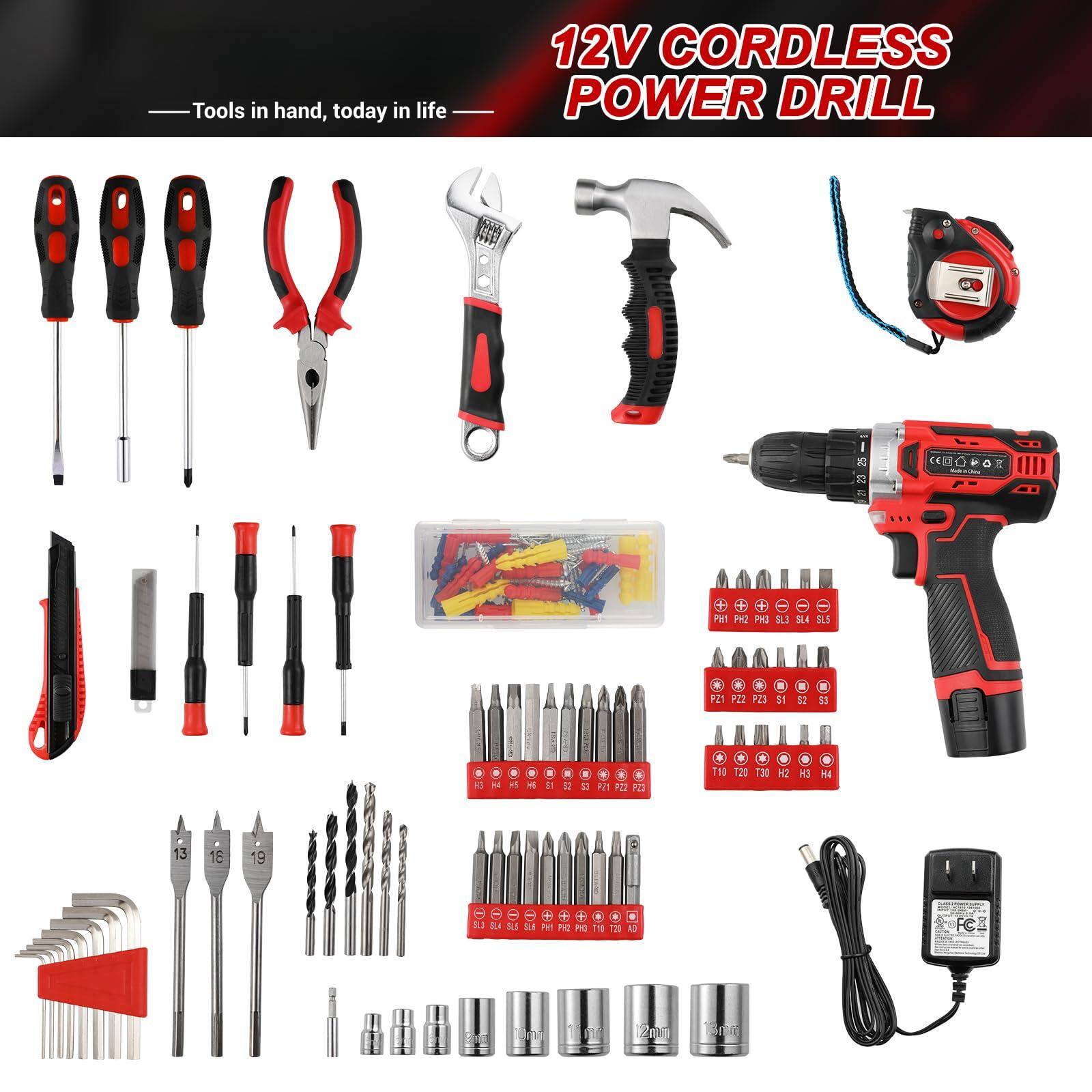 Tools in hand, today in life

12V CORDLESS POWER DRILL
