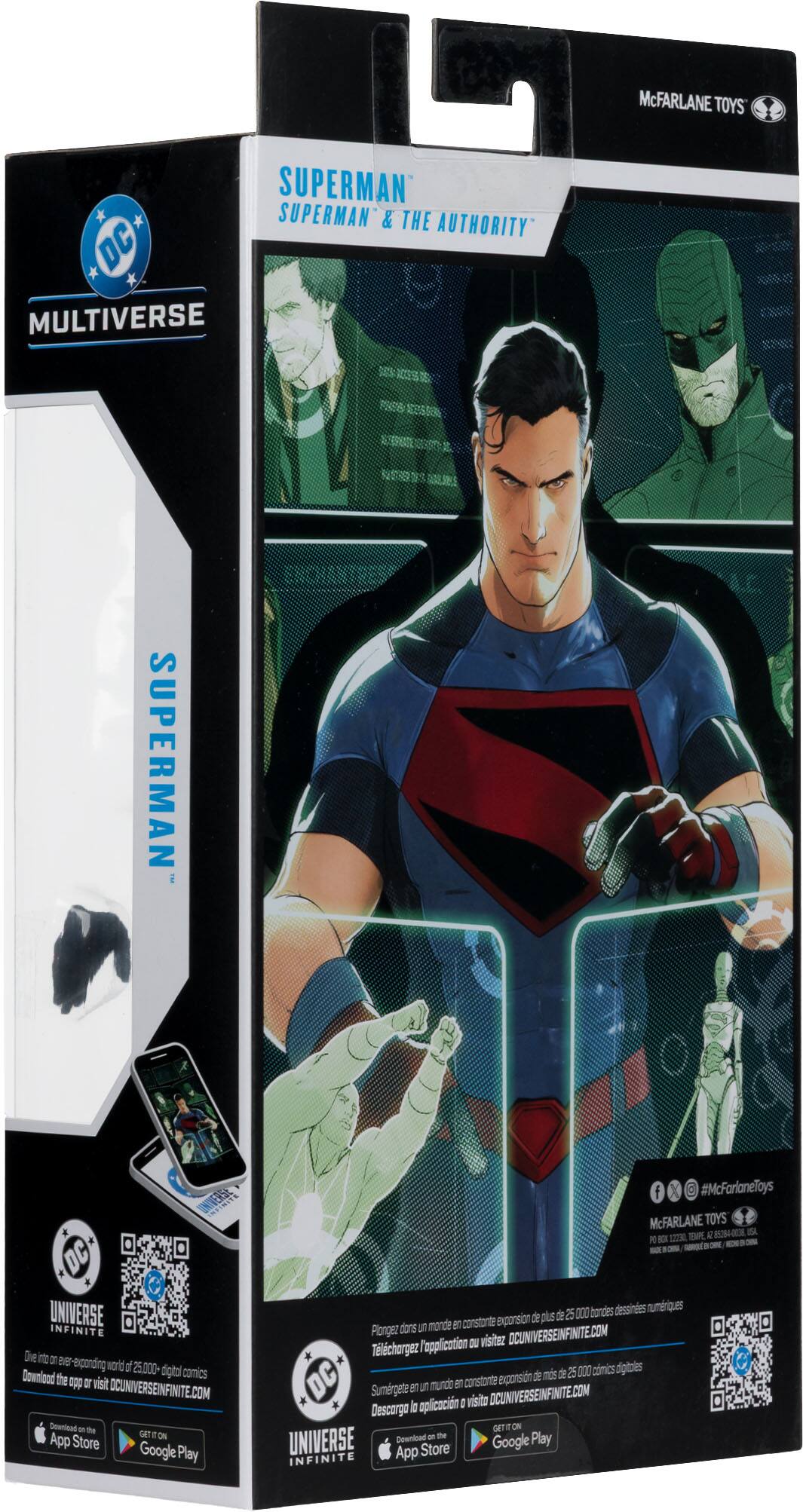 McFARLANE TOYS SUPERMAN SUPERMAN & THE AUTHORITY DC MULTIVERSE

Explore the ever-expanding world of 25,000+ digital comics. Download the app or visit DCUNIVERSEINFINITE.COM

Download on the App Store Google Play

McFARLANE TOYS

CX 122

Explore the ever-expanding world of 25,000+ digital comics. Download the app or visit DCUNIVERSEINFINITE.COM

Descargue la aplicación o visite DCUNIVERSEINFINITE.COM

Descargue en la App Store Google Play