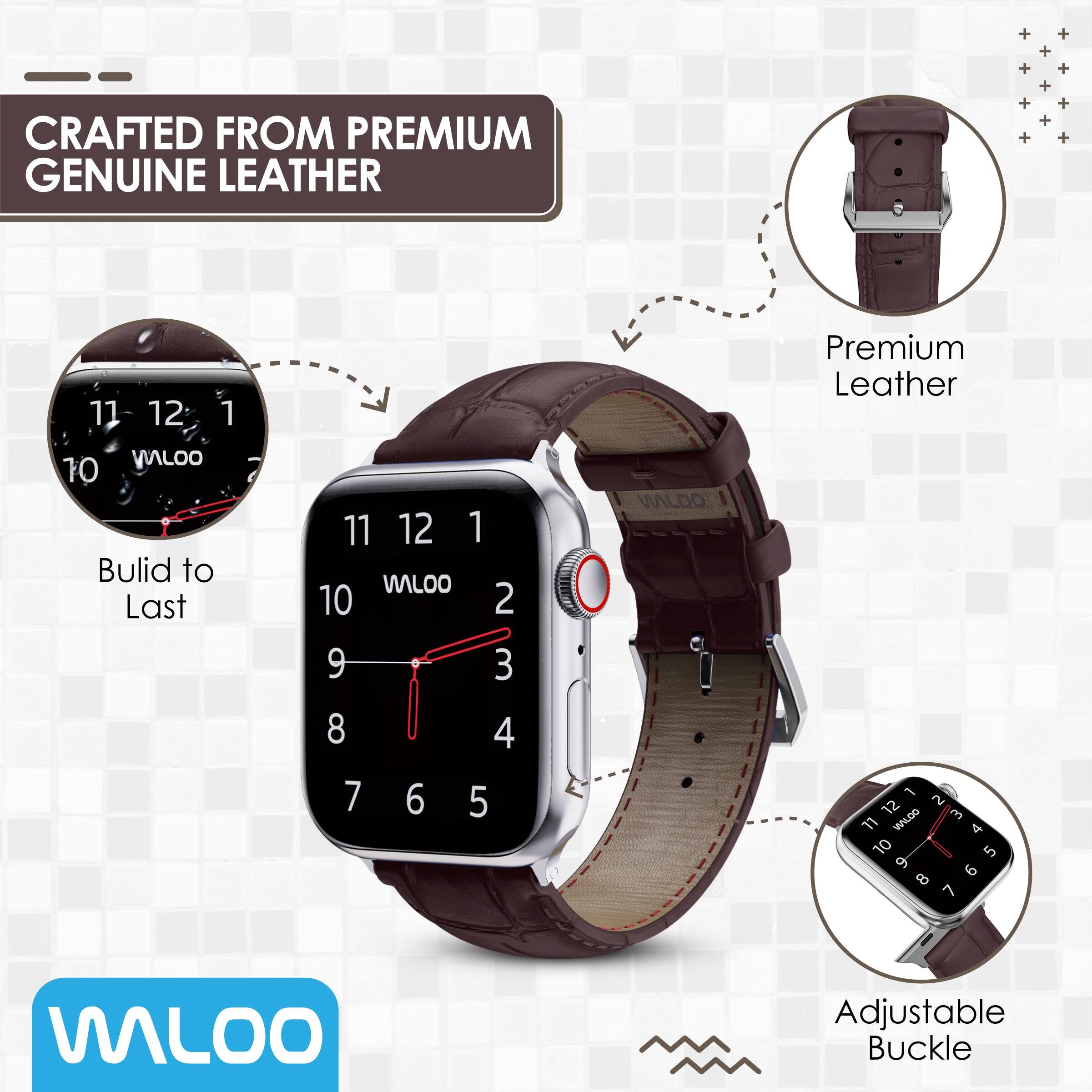 CRAFTED FROM PREMIUM GENUINE LEATHER

11 12 1 VALOO 10
Bulid to Last

11 12 1 WILOO 10 2 9 3 8 4 7 6 5

WALOO
Premium Leather L 12 2 COLVA 3 LL 4 10 5 9 6 8 7

VALOO
Adjustable Buckle