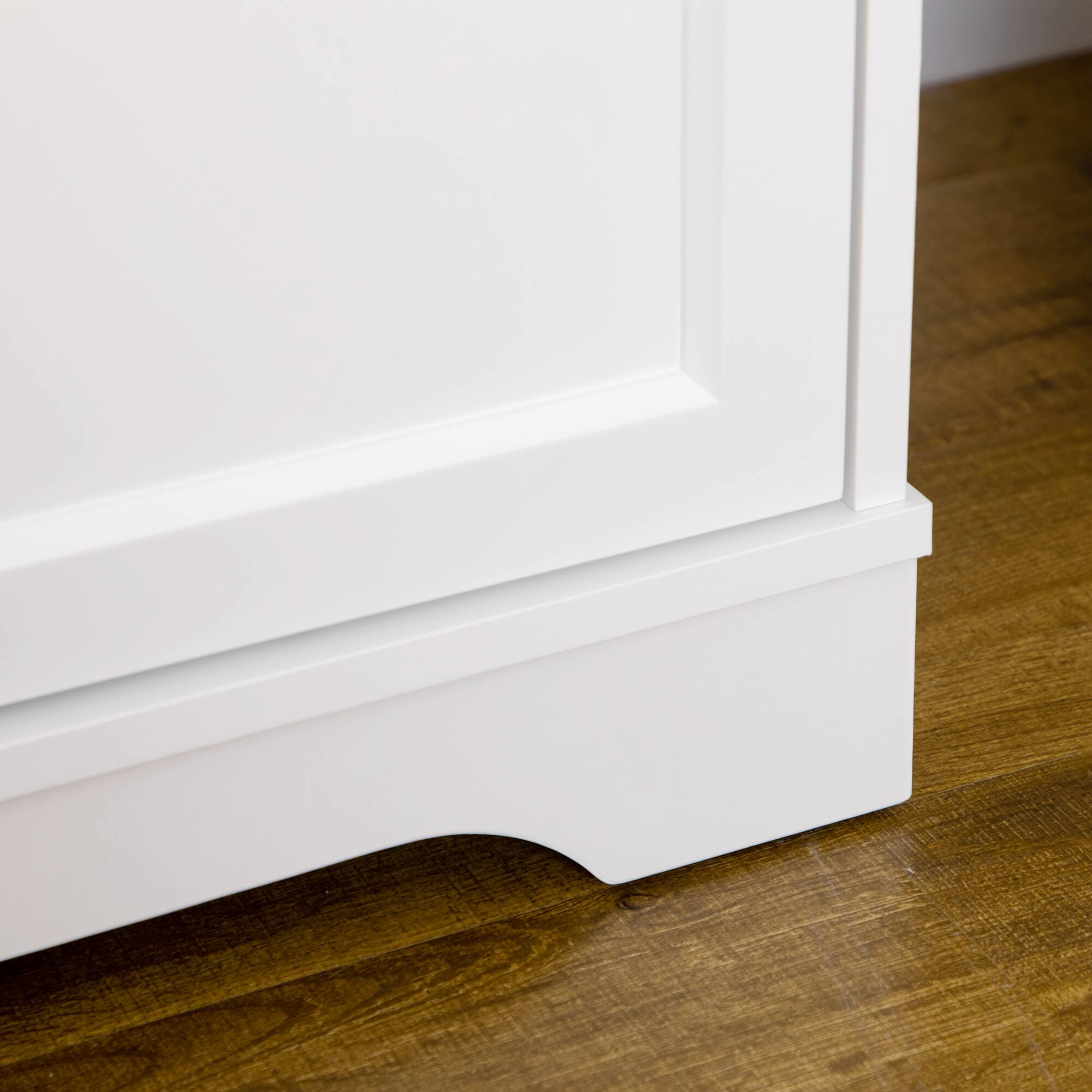 Alt View 8. Homcom - Sideboard Buffet Cabinet with Storage Drawers, Kitchen Cabinet Coffee Bar Cabinet with Adjustable Shelf for Living Room - White.