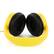 Alt View 3. Hasbro - Tonka Truck Over The Ear Wired Headphones in Yellow - Yellow.