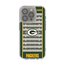 Keyscaper - NFL - Green Bay Packers iPhone Clear Field Design Case - 14 - Multicolor