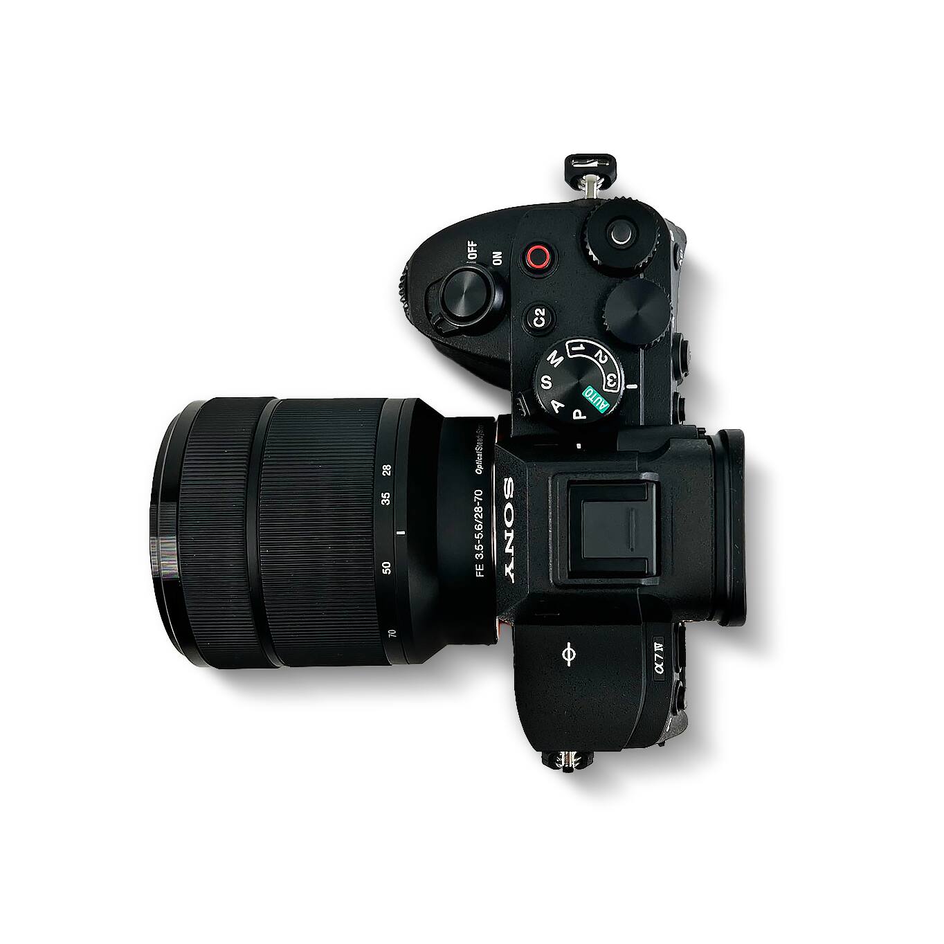 OFF NO 2 C 28 9e - 50 R CpliewSend 3.5-5.6/28-70 FE SONY 1 M 2 S 3 A AUTO P - 7I JE