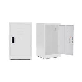 AdirOffice - Storage Locker 629-Series 24" H 1-Tier Steel Locker with Digital Lock - White