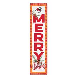 Jardine - Gardner-Webb Bulldogs 12'' x 48'' Outdoor Merry Christmas Leaner - White